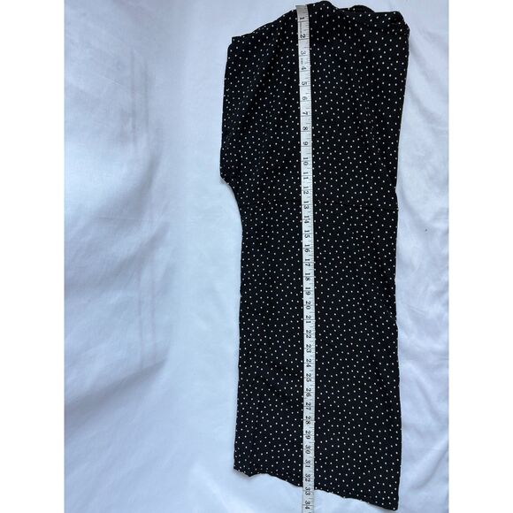 Zara Basics Polka Dot Batwing Top Size L Pinup Retro 70s 60s Closet Staple Long - Picture 10 of 10